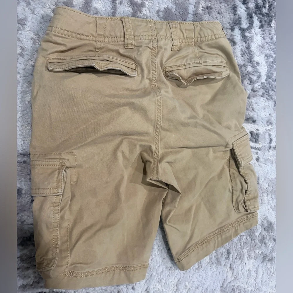 Boys Gap tan cargo shorts Size 8 years Good Condition #cargo #kids